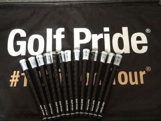 13 Brand New Golf Pride Tour Wrap 2G Black Midsize Golf Grips