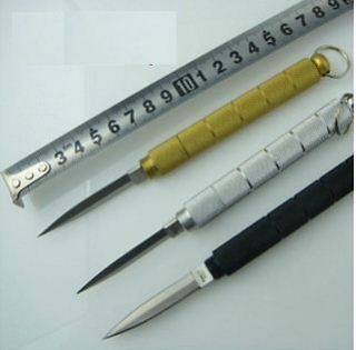 Cabinet Pen Kubotan Knife Survival Self defense Tool