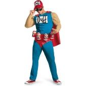 The Simpsons Duffman Classic Muscle Adult Costume