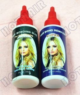 FL OZ(60ml)hair extensions bonding glue    white glue&remover