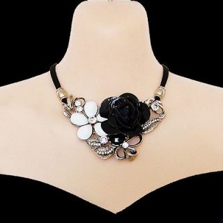 rhinestone bib necklace in Fashion Jewelry