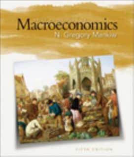   of Macroeconomics by N. Gregory Mankiw 2008, Paperback