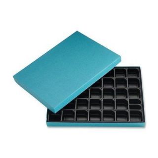 Ghent S 1 Message Board Letters Storage Box   Cardboard   Blue