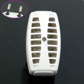 1W LED UV Lamp Mosquito Killer Insect Moth Fly Catcher Trap EU Plug 