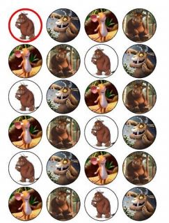 24 Gruffalo Fairy Cake Cupcake Toppers (Gr1)