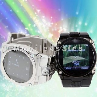 Wrist Mobile Phone Stainless Steel Unlocked GSM  MP4 MP5 2GB W818 
