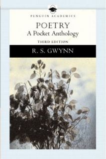 Poetry A Pocket Anthology by R. S. Gwynn 2001, Paperback
