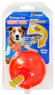 Buy Omega Paw   Tricky Treat Ball Small   2.8 in. CLEARANCE PRICED at 