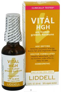 Liddell Laboratories   Vital HGH with Human Growth Hormone Fast Acting 