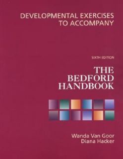   by Wanda Vangoor, Goor Hacker and Diana Hacker 2001, Paperback