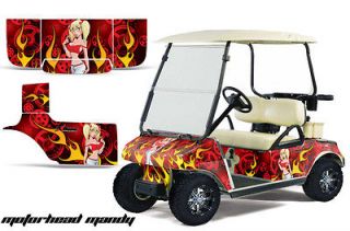   GOLF CART PARTS GRAPHIC KIT WRAP AMR RACING DECALS ACCESSORIES M MANDY