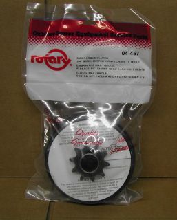457 3/4 Max Torque Clutch 40 41 410 Chain 10 Tooth Comet 209768A 