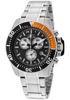 Invicta 11282 Watches,Mens Pro Diver Black Carbon Fiber Dial 