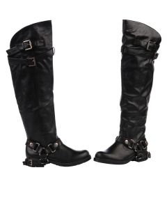 New Dollhouse Biker Chic Tall Buckle Boots People Love These Free 