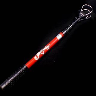   Golf 6 Foot Retractable Pocket Golf Ball Retriever Red with Headcover