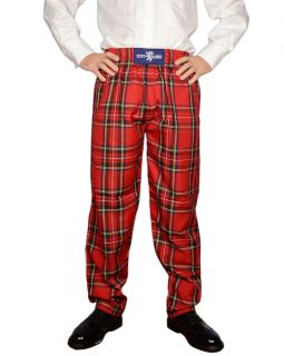  Scottish Gents Casual / Golf Trousers Pants ROYAL STEWART Tartan NEW