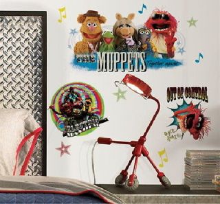 The Muppets Characters Peel and Stick Wall Stickers Decals Appliques 