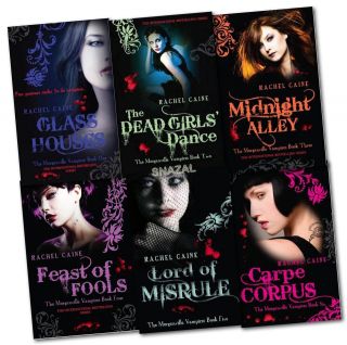 The Morganville Vampires Collection 6 Books Set Rachel Caine NEW Glass 