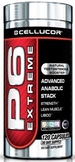 Buy Cellucor   P6 Extreme Natural Testosterone Booster   120 Capsules 
