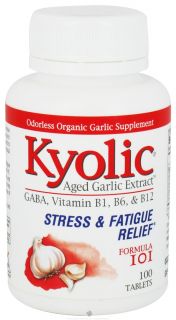 Kyolic   Formula 101 Aged Garlic Extract Stress & Fatigue Relief   100 