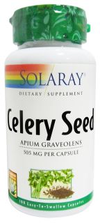 Buy Solaray   Celery Seed 505 mg.   100 Capsules at LuckyVitamin 