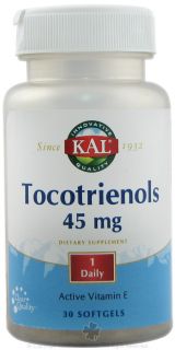 Buy Kal   Tocotrienols Active Vit E 45 mg.   30 Softgels at 
