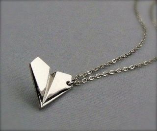 HARRYS PAPER AIRPLANE NECKLACE SHIPS FROM USA GREAT XMAS 