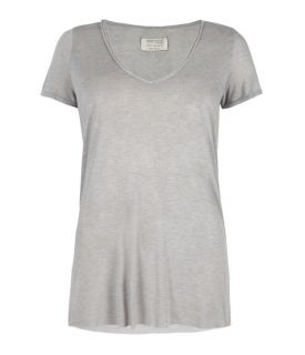 Silk Biker T shirt, Women, Tops, AllSaints Spitalfields