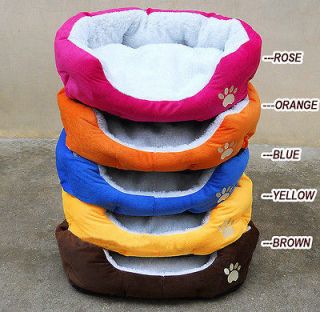 NEW Fleece Pet Dog Cat Bed House with Soft MAT 5 COLOR