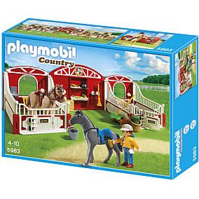 PLAYMOBIL® 5983 Country Pony Stable Pferdestall Exklusiv bei 
