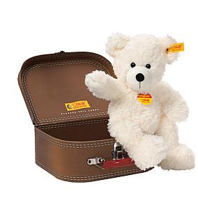 Steiff LOTTE Teddybär im Koffer Beigetöne, Weißtöne im Karstadt 