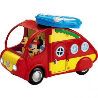 Get on the road with Mickey and his campervan Drive the camper van to 