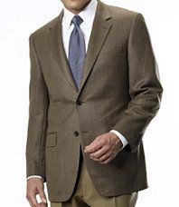 Signature 2 Button Imperial Blend Sportcoat   Regal Fit (Portly) Sizes
