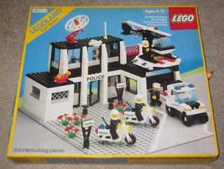 Lego #6386 Police Command Base & Original Box