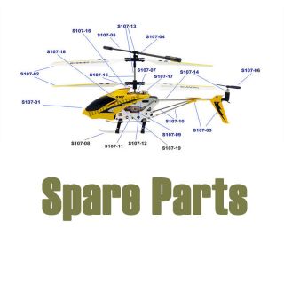 gyro helicopter parts s107
