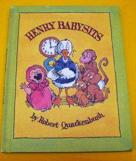 HENRY BABYSITS vintage Parents Magazine Press VG+ HB Robert 