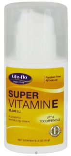 Buy Life Flo   Super Vitamin E Cream 25000 IU   2 oz. CLEARANCE PRICED 