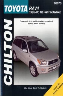 Chiltons Toyota Rav4, 1996 05 Repair Manual Covers U.S. and Canadian 