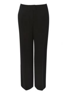Home Womens Formal Trousers Dart Detail Tailored Trousers in Black