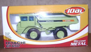 Hitachi EH650 EH 650 Dump Truck 1/50 NIB toy Construction Joal #248