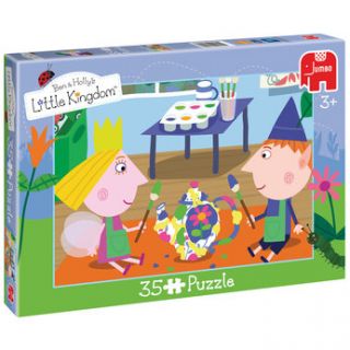 Children will love this Ben and Holly 35 piece jigsaw It features all 