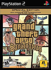 Grand Theft Auto San Andreas Special Edition BRAND NEW Sony 