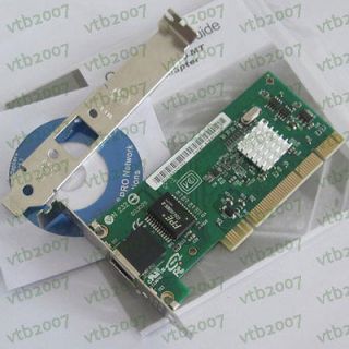   bracket 10/100/1000MT Gigabit Desktop PCI NETWORK NIC card adapter
