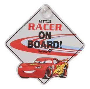 NEW SAFETY 1ST DISNEY CARS BABY ON BOARD CAR WINDOW SIGN GREY