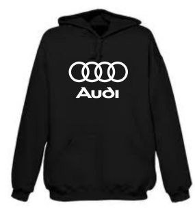 AUDI RACING, R8, RS4, RS6, QUATTRO, HOODED TOP, HOODIE, S, M, L, XL 