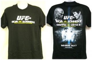   Silva vs Chael Sonnen UFC 148 Forrest Griffin vs Tito Ortiz T shirt