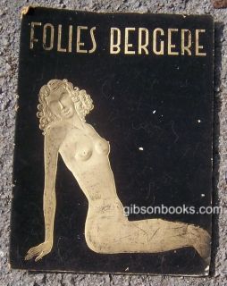Vintage Follie Berge Souvenir Program, Paris France