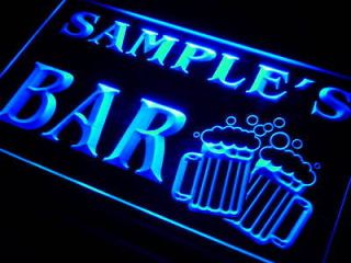 tm Name Personalized Custom Home Bar Beer Mugs Cheers Neon Sign