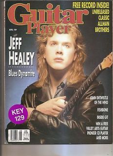 Guitar Player Aug.,19​89 Jeff Healey