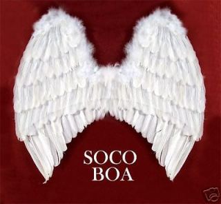 LARGE White Feather Angel Wings Photo Props Halloween